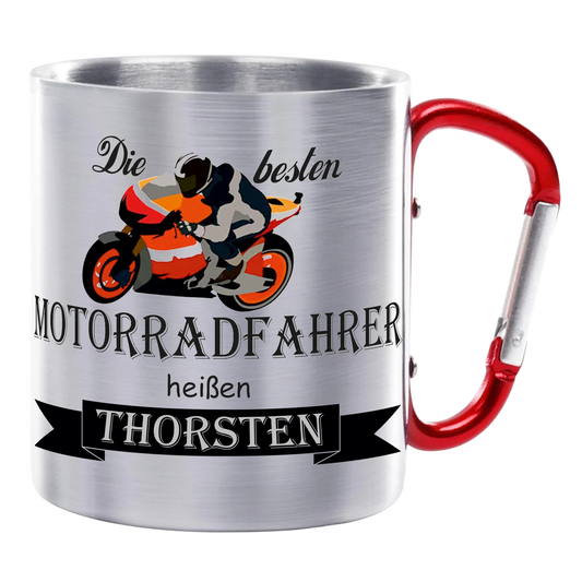 Edelstahltasse