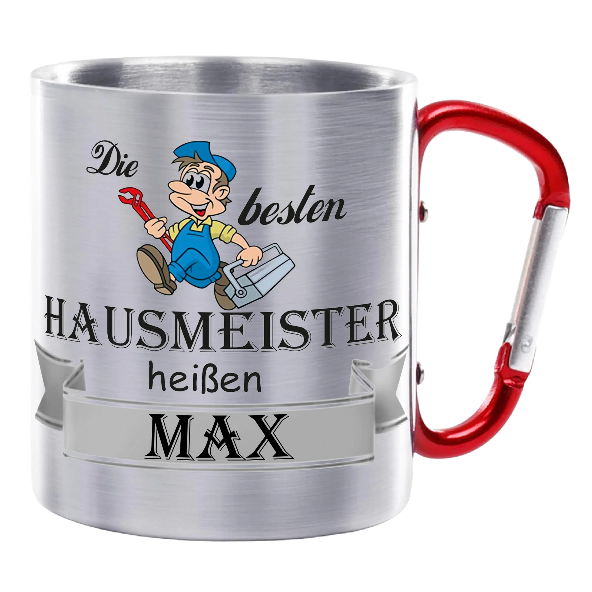 Edelstahltasse