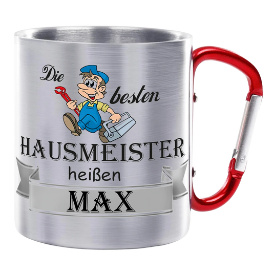 Edelstahltasse