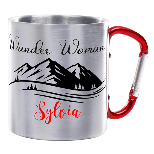 Edelstahltasse