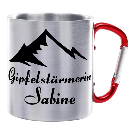 Edelstahltasse