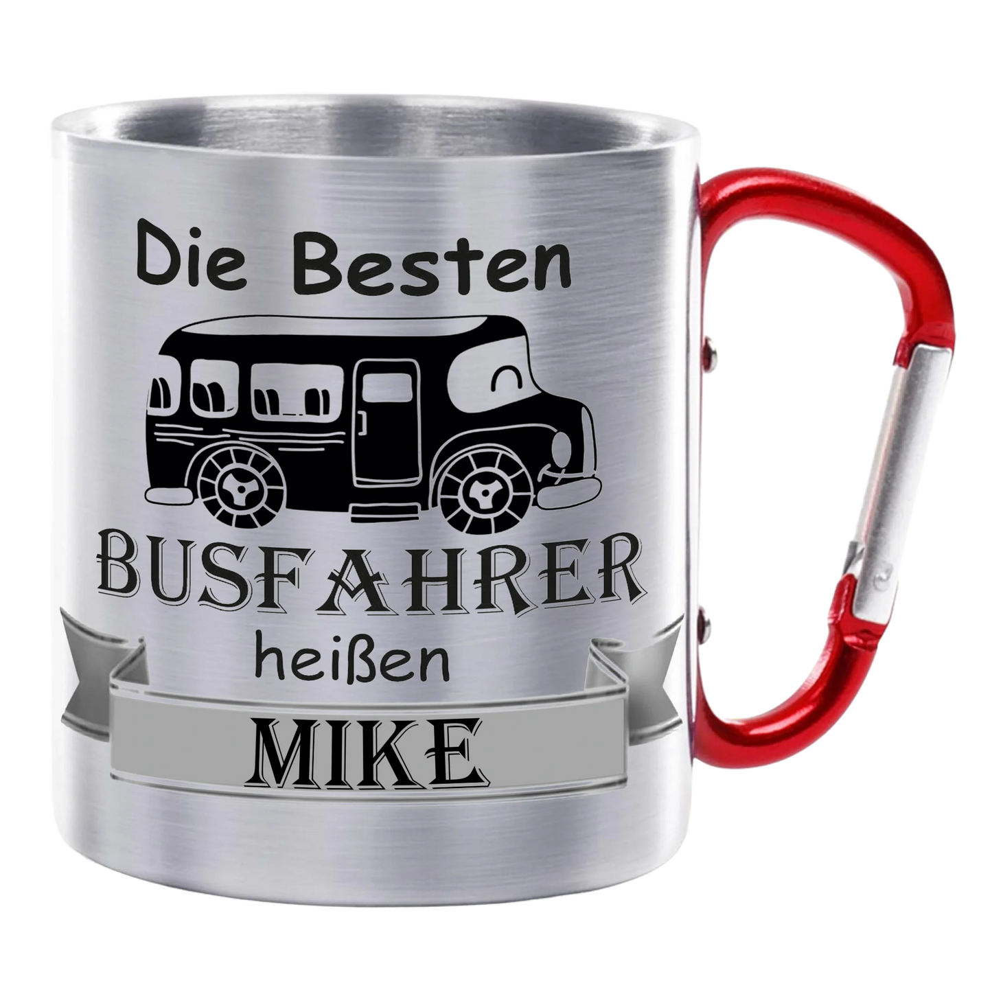 Edelstahltasse