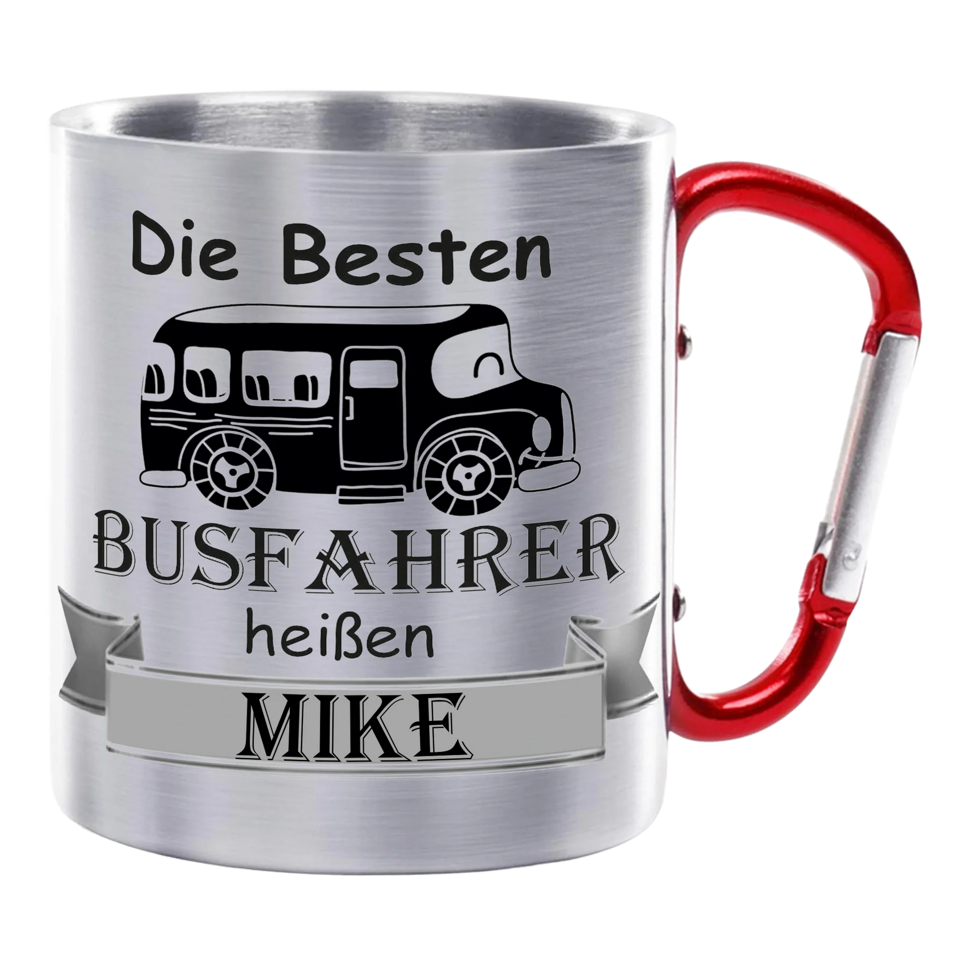 Edelstahltasse