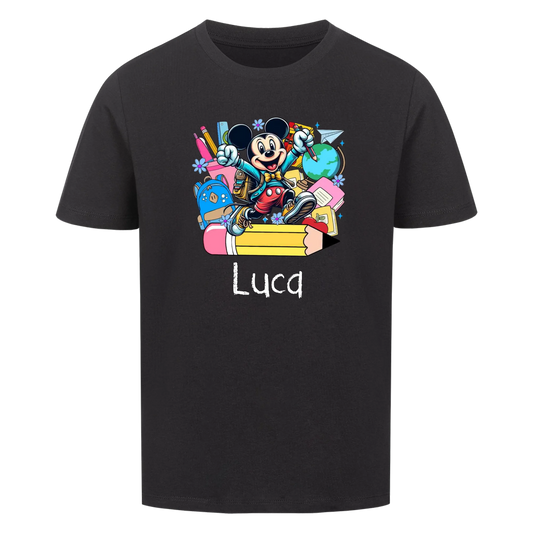 Schulkind mit verschiedenen Motiven - Kinder T-Shirt