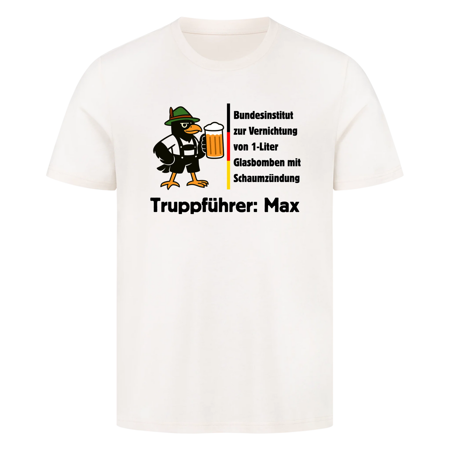 Bundesinstitut zur Vernichtung von 1-Liter Glasbomben - Premium Shirt Man