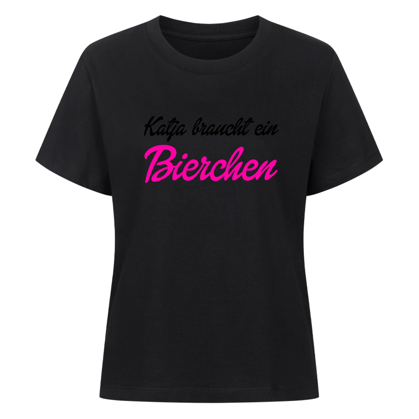 Wunschname braucht ein Bierchen - Premium T-Shirt Frauen