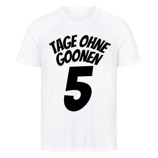 Tage ohne Goonen - Wunschzahl - Premium T-Shirt Männer / Unisex personalisiert