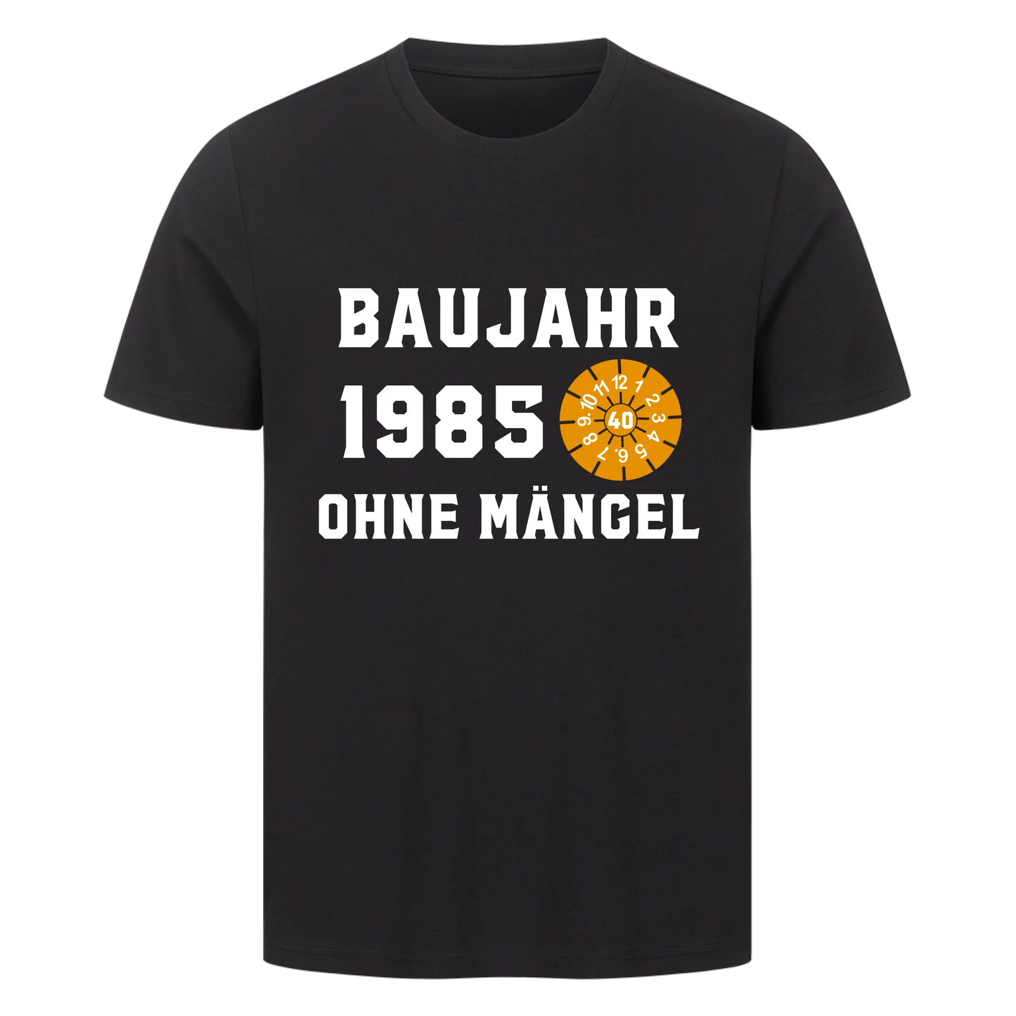 Baujahr - ohne Mängel - Premium T-Shirt Männer / Unisex personalisiert