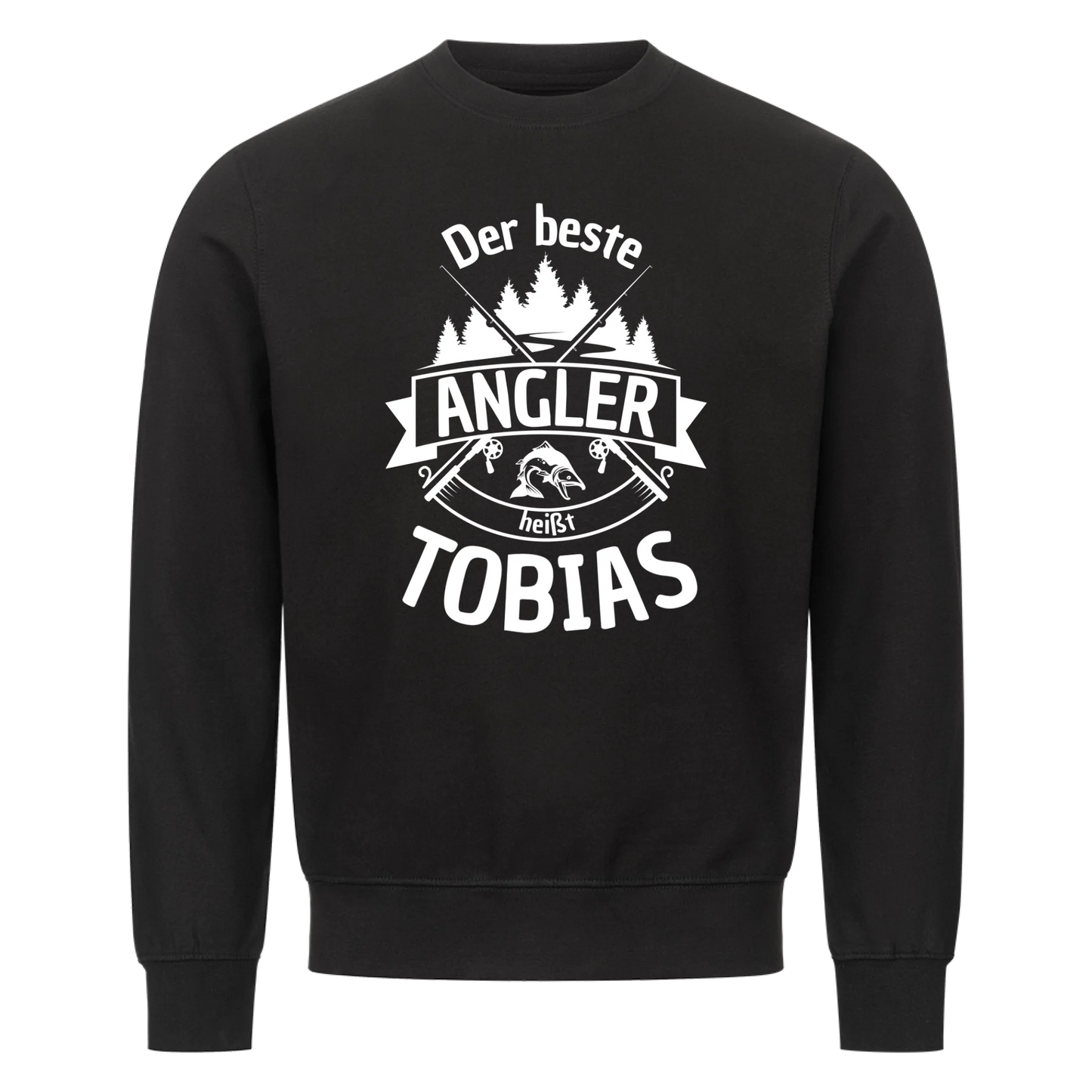 Der beste Angler heißt Wunschname - Premium T-Shirt Männer personalisiert