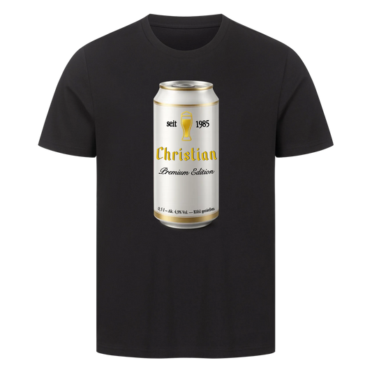Bierdose personalisiert - Premium T-Shirt Männer / Unisex