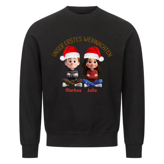 Unser ersten Weihnachten - Sweatshirt