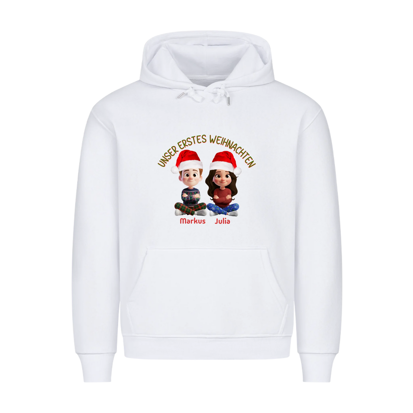 Unser erstes Weihnachten - Premium Hoodie