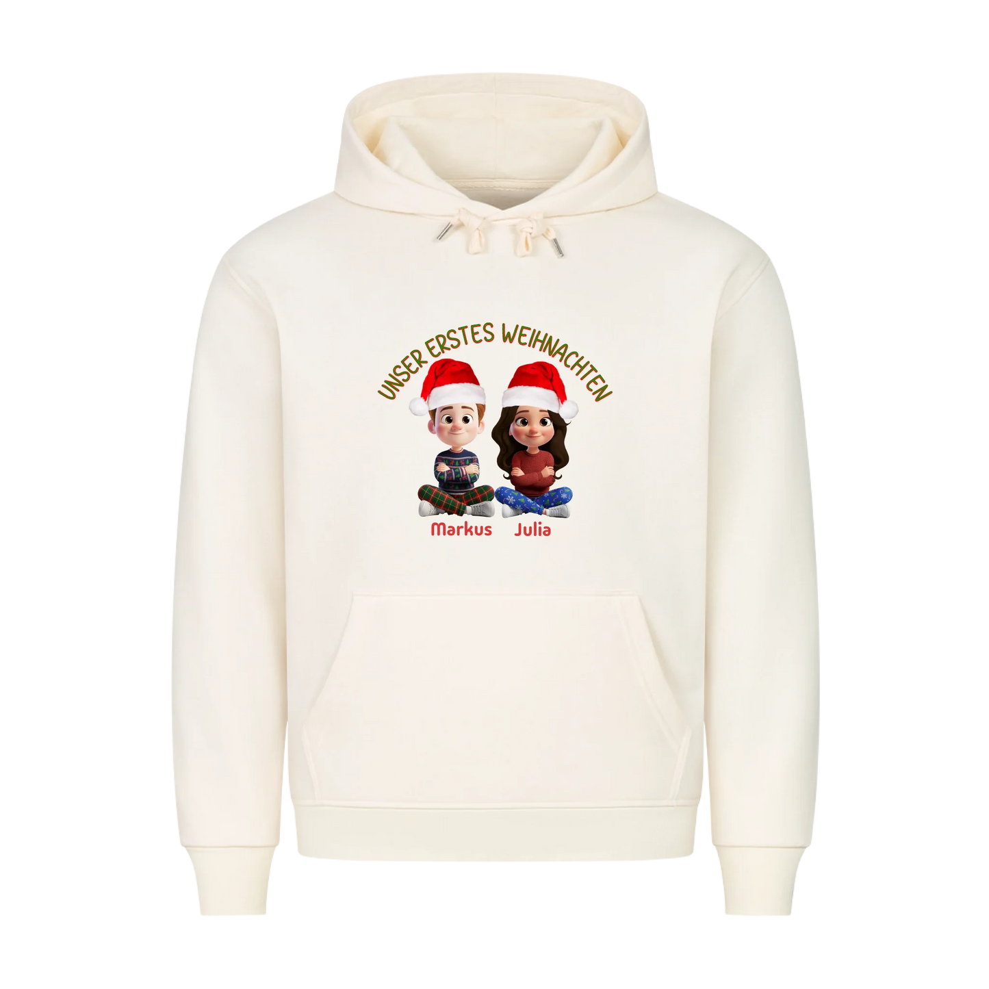 Unser erstes Weihnachten - Premium Hoodie