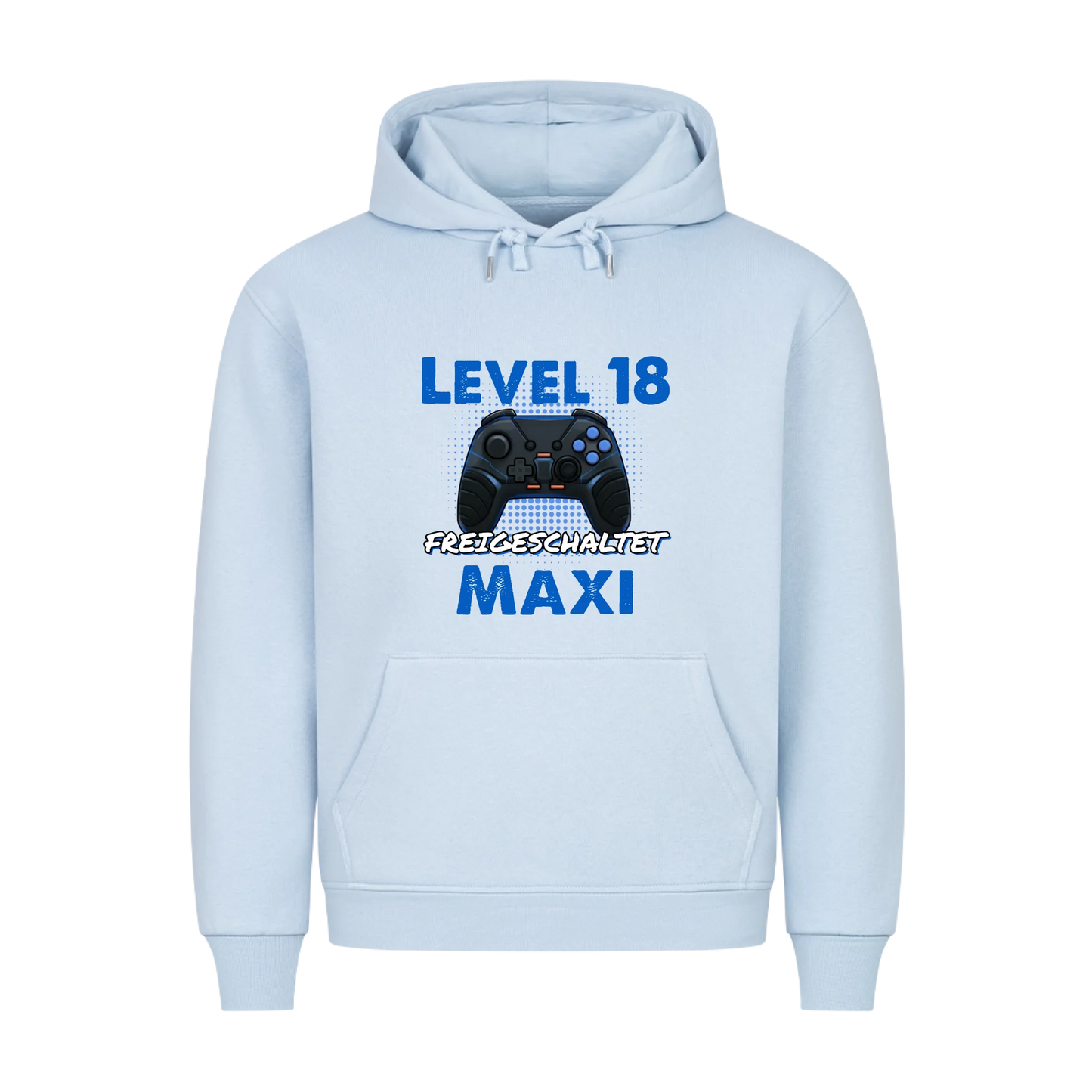 Level 18 freigeschaltet - Premium Hoodie - personalisiert