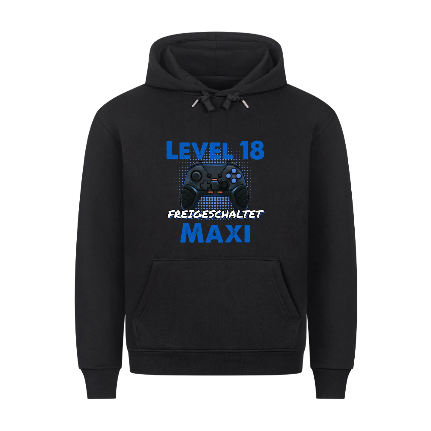 Level 18 freigeschaltet - Premium Hoodie - personalisiert