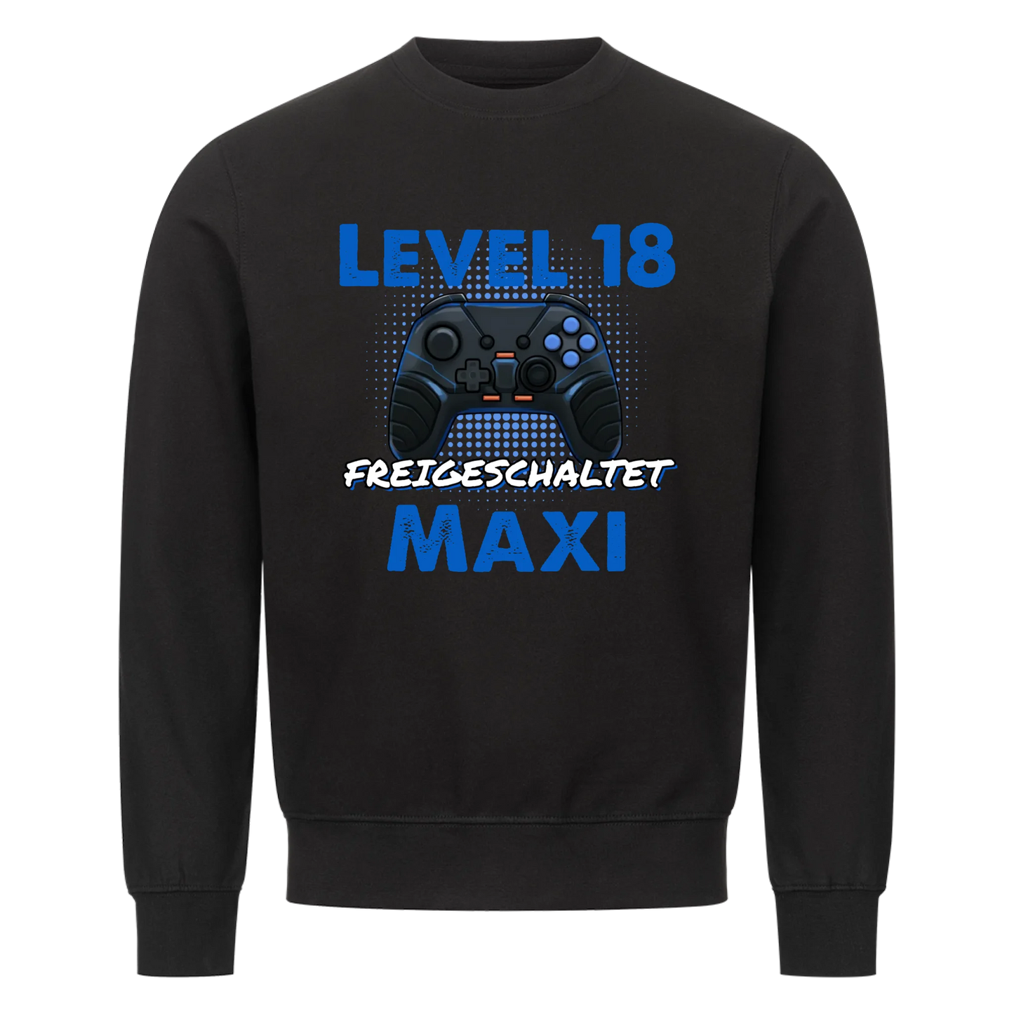 Level 18 freigeschaltet - Sweatshirt - personalisiert