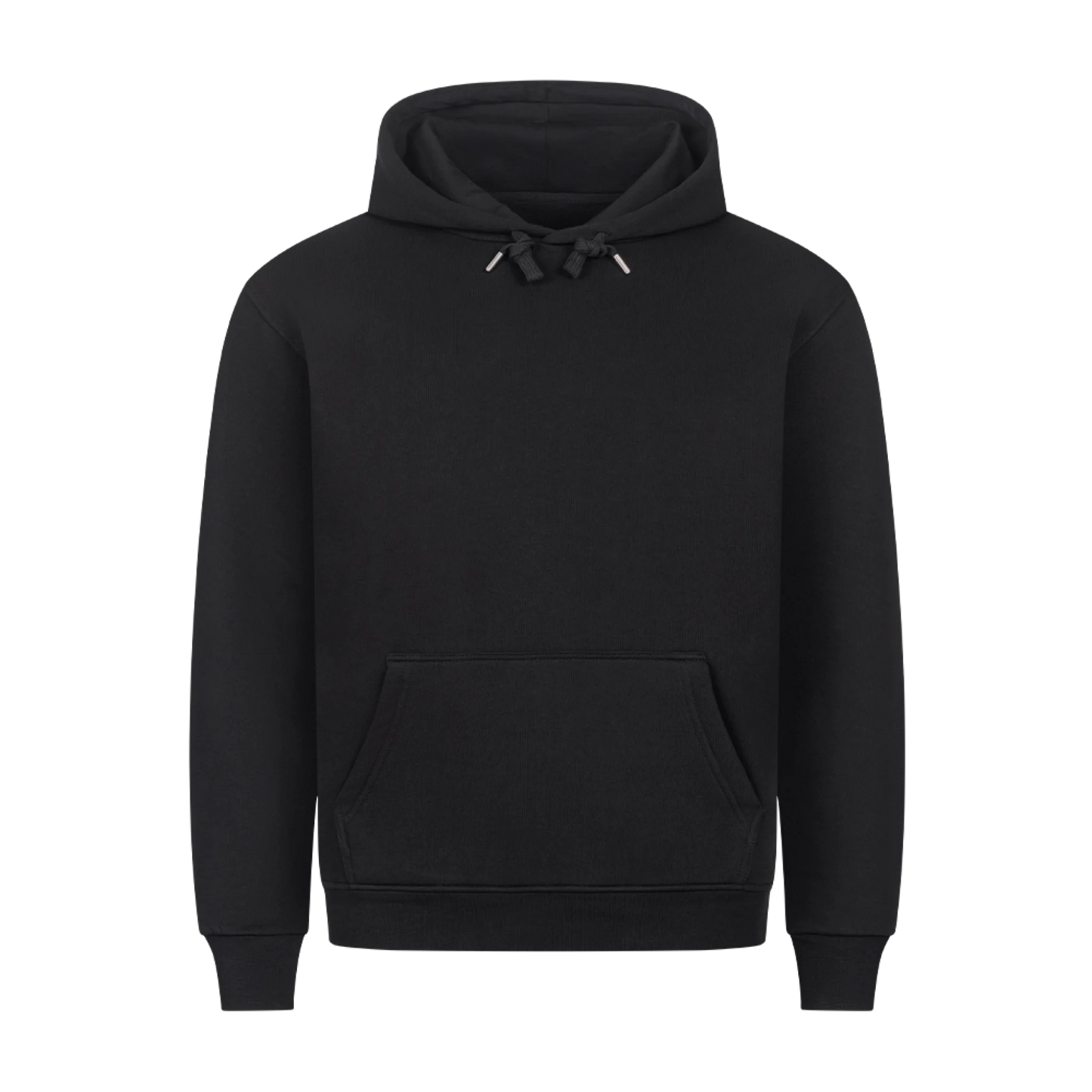 Valentinstag Herz mit Initialen & Datum - Premium Hoodie - Rückendruck - personalisiert