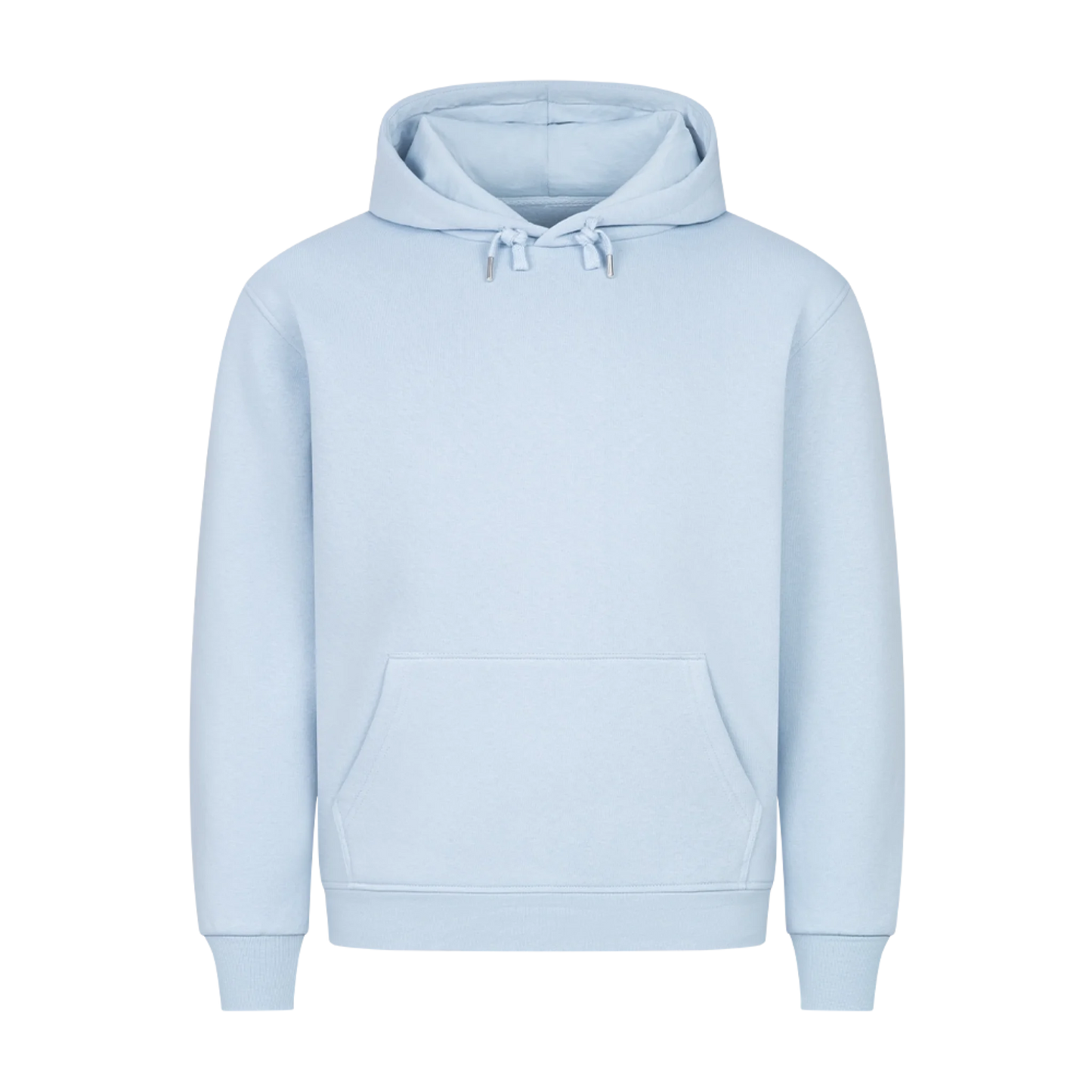 Valentinstag Herz mit Initialen & Datum - Premium Hoodie - Rückendruck - personalisiert