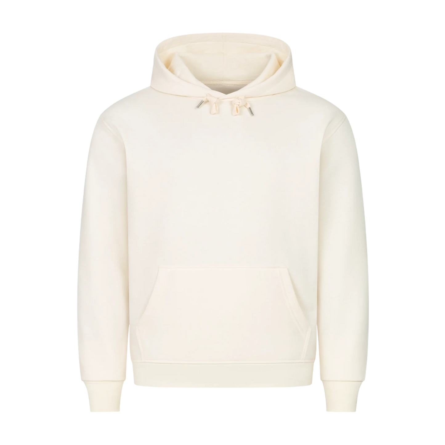 Valentinstag Herz mit Initialen & Datum - Premium Hoodie - Rückendruck - personalisiert