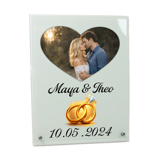 Glasaufsteller Rohling