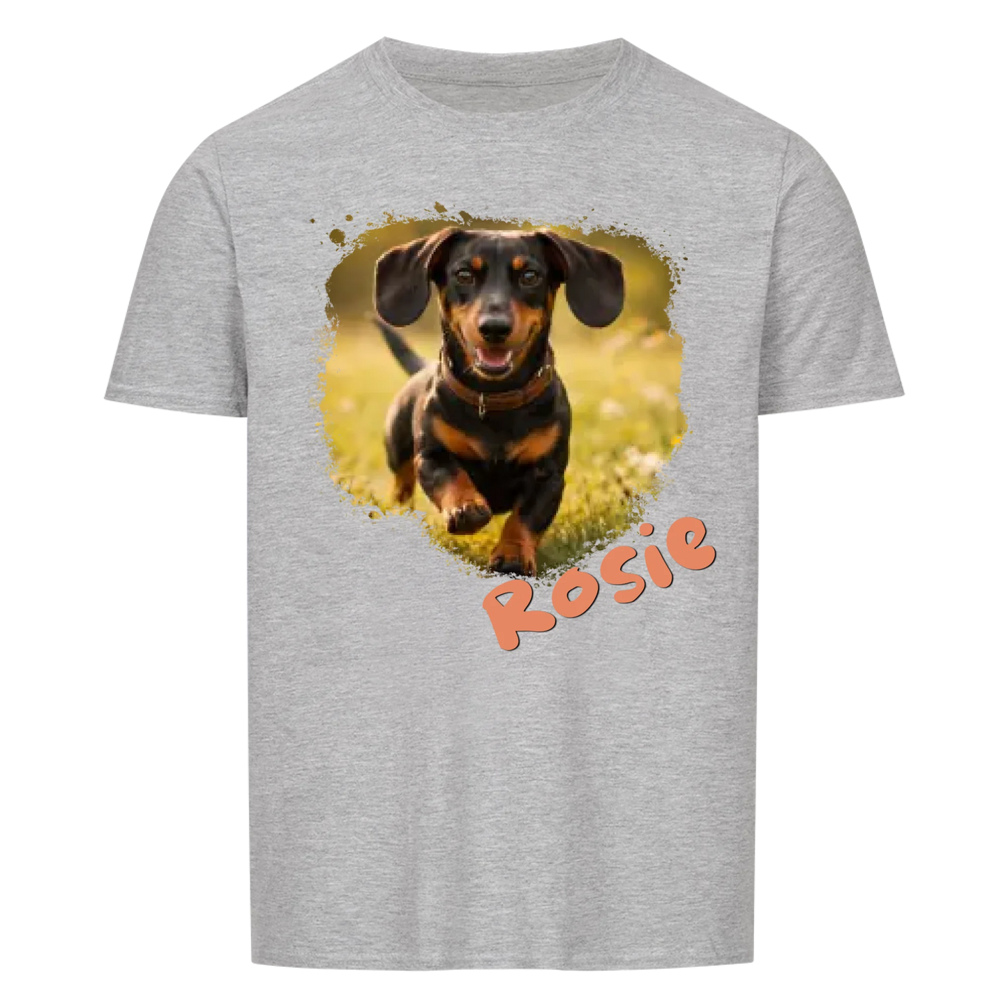 Personalized Pet T-Shirt with Photo and Name - Unisex for Men and Women
