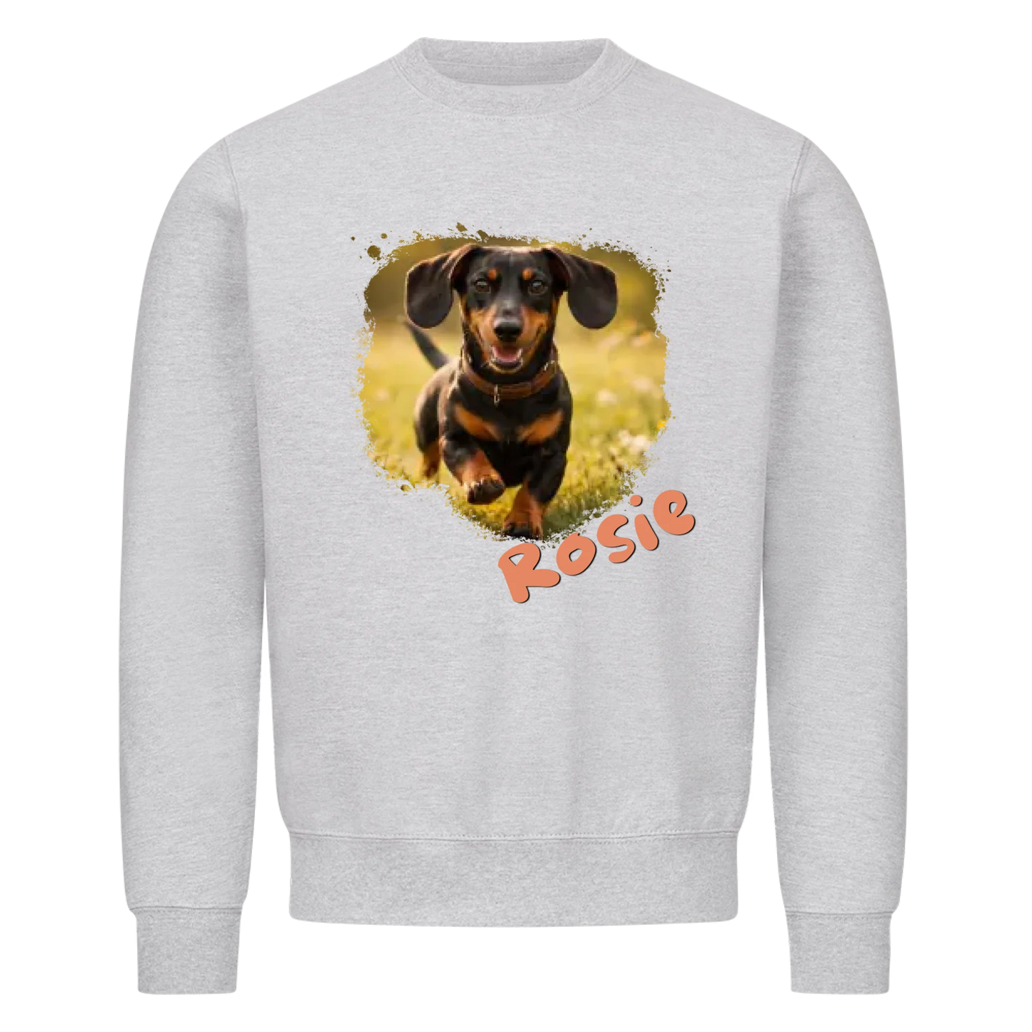 Personalisiertes Haustier - Sweatshirt / Pulli mit Foto und Name