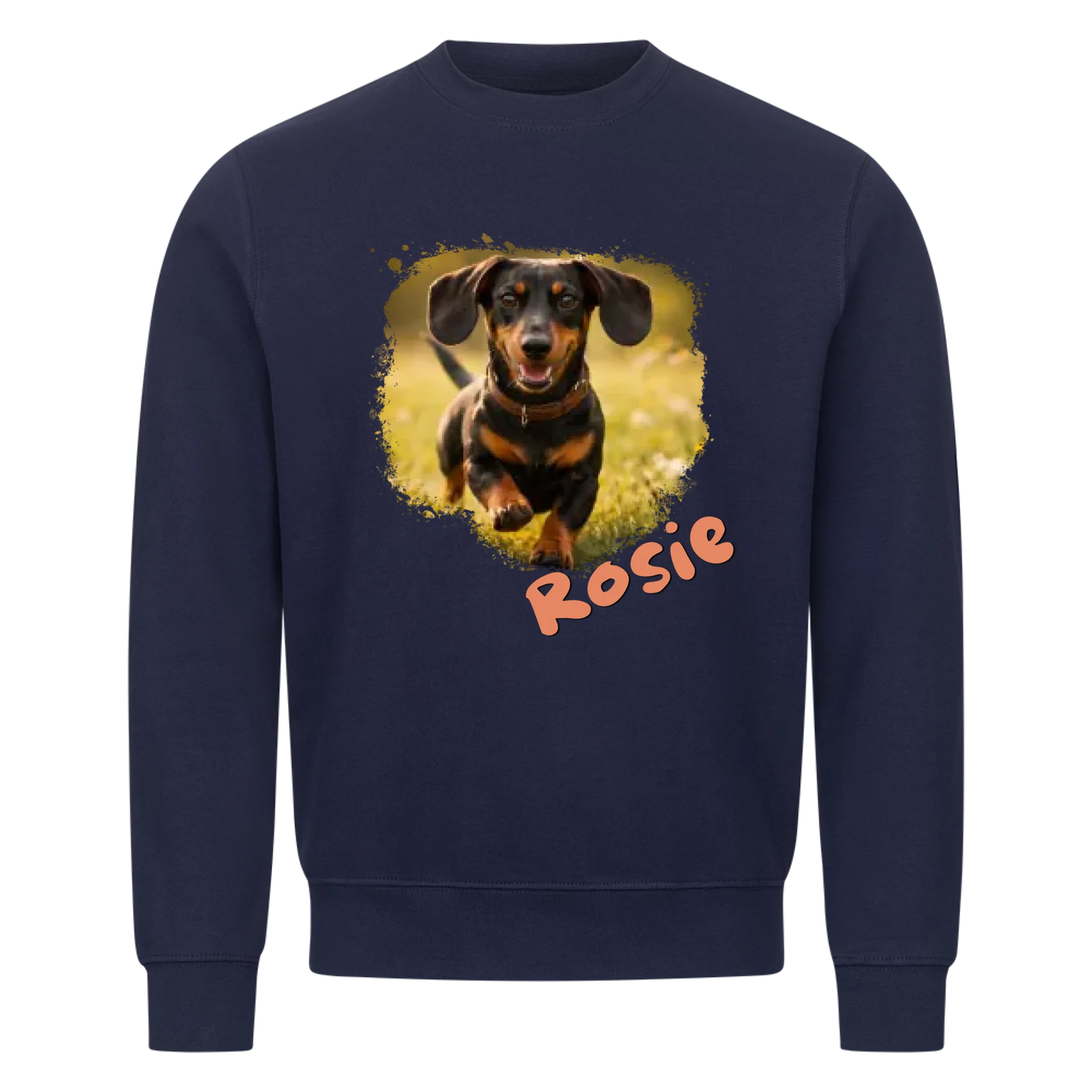 Personalisiertes Haustier - Sweatshirt / Pulli mit Foto und Name