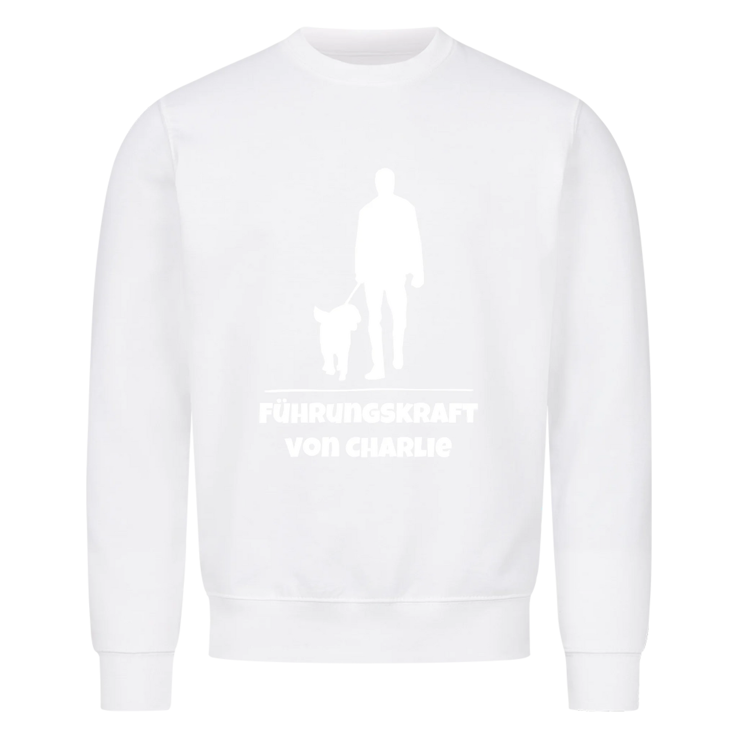 Führungskraft mit Namen - Sweatshirt / Pulli mit Namen personalisiert