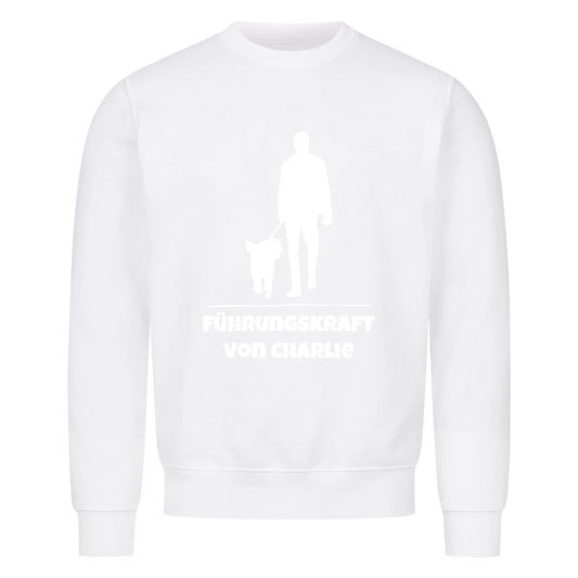 Führungskraft mit Namen - Sweatshirt / Pulli mit Namen personalisiert