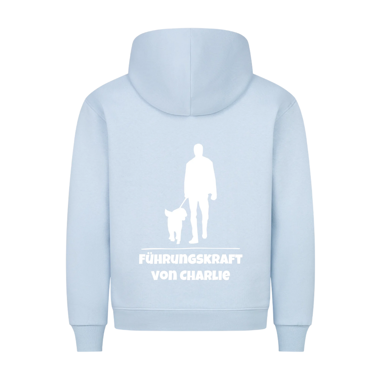 Führungskraft mit Namen - Hoodie Rückendruck mit Namen personalisiert