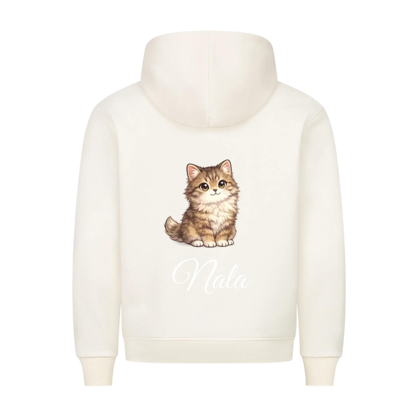 Dein Haustier im Cute Cartoon Stil - Hoodie Rückendruck