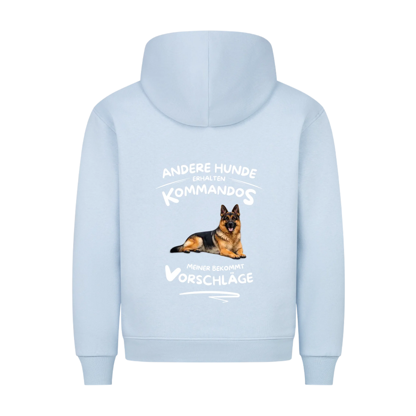 Andere Hunde erhalten Kommandos Meiner Vorschläge - Hoodie Rückendruck