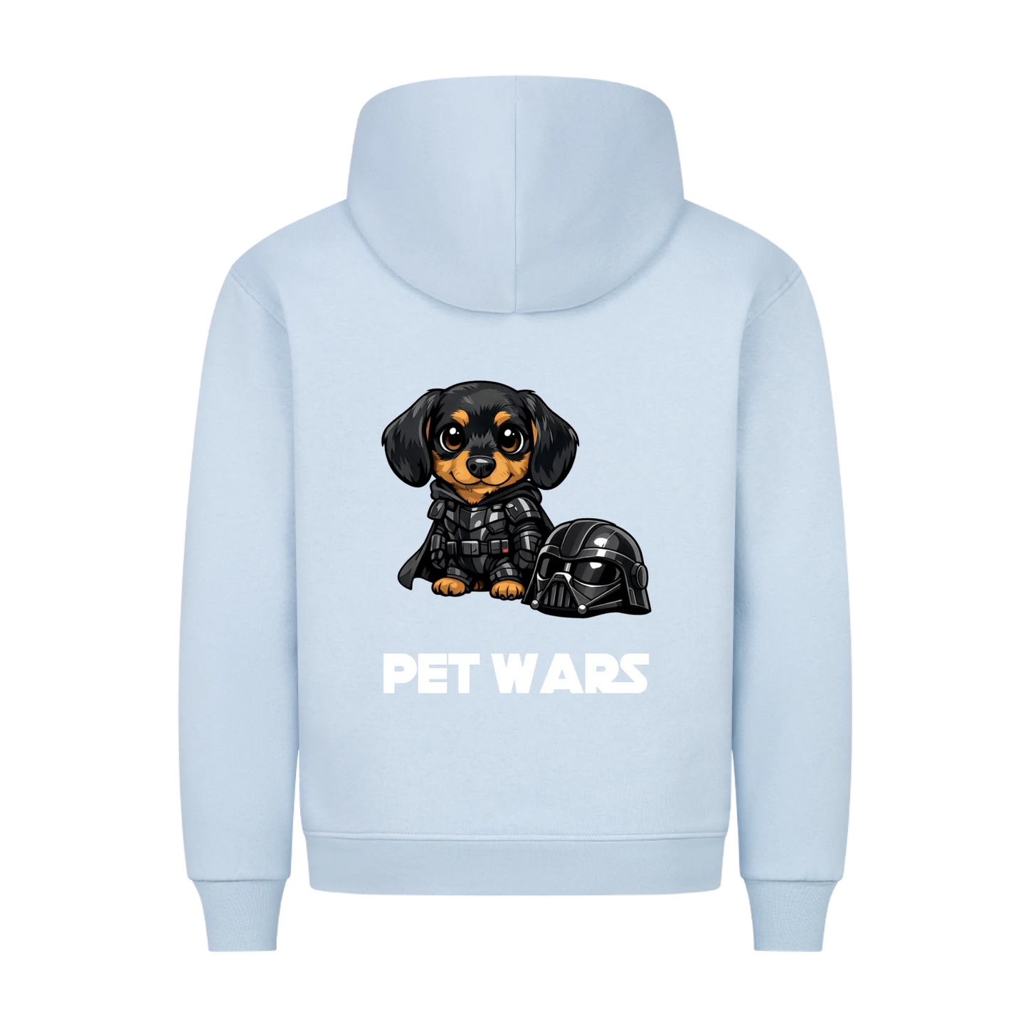 Pet Wars mit deinem Haustier - Hoodie Rückendruck