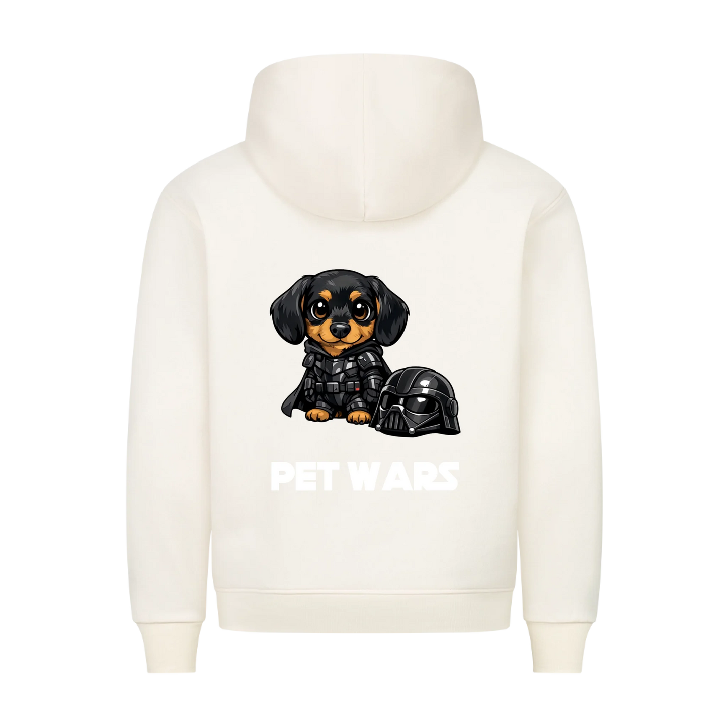Pet Wars mit deinem Haustier - Hoodie Rückendruck