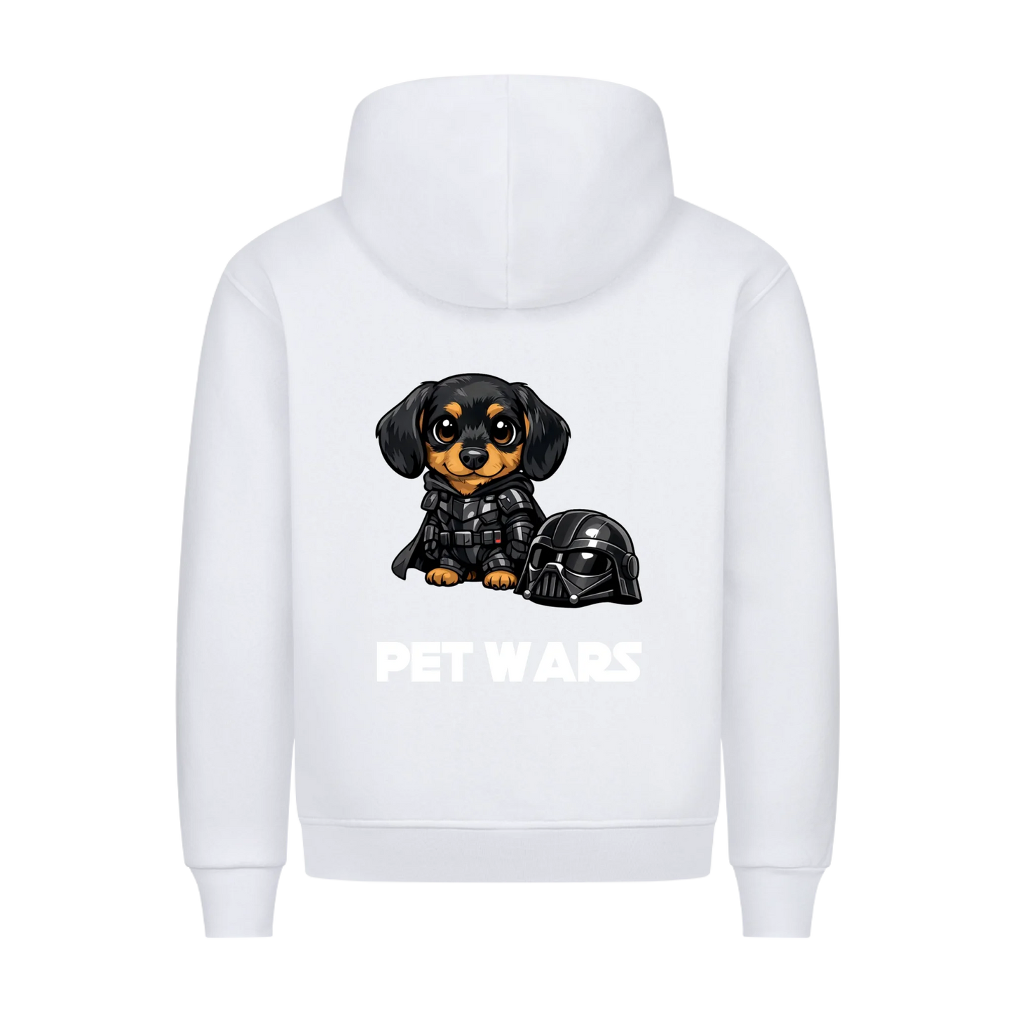 Pet Wars mit deinem Haustier - Hoodie Rückendruck