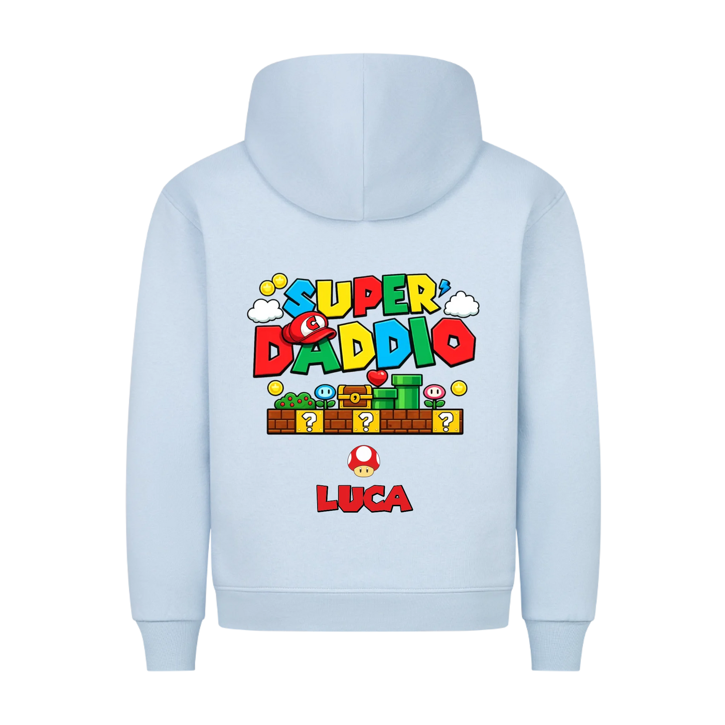Super Daddio - Hoodie Rückendruck