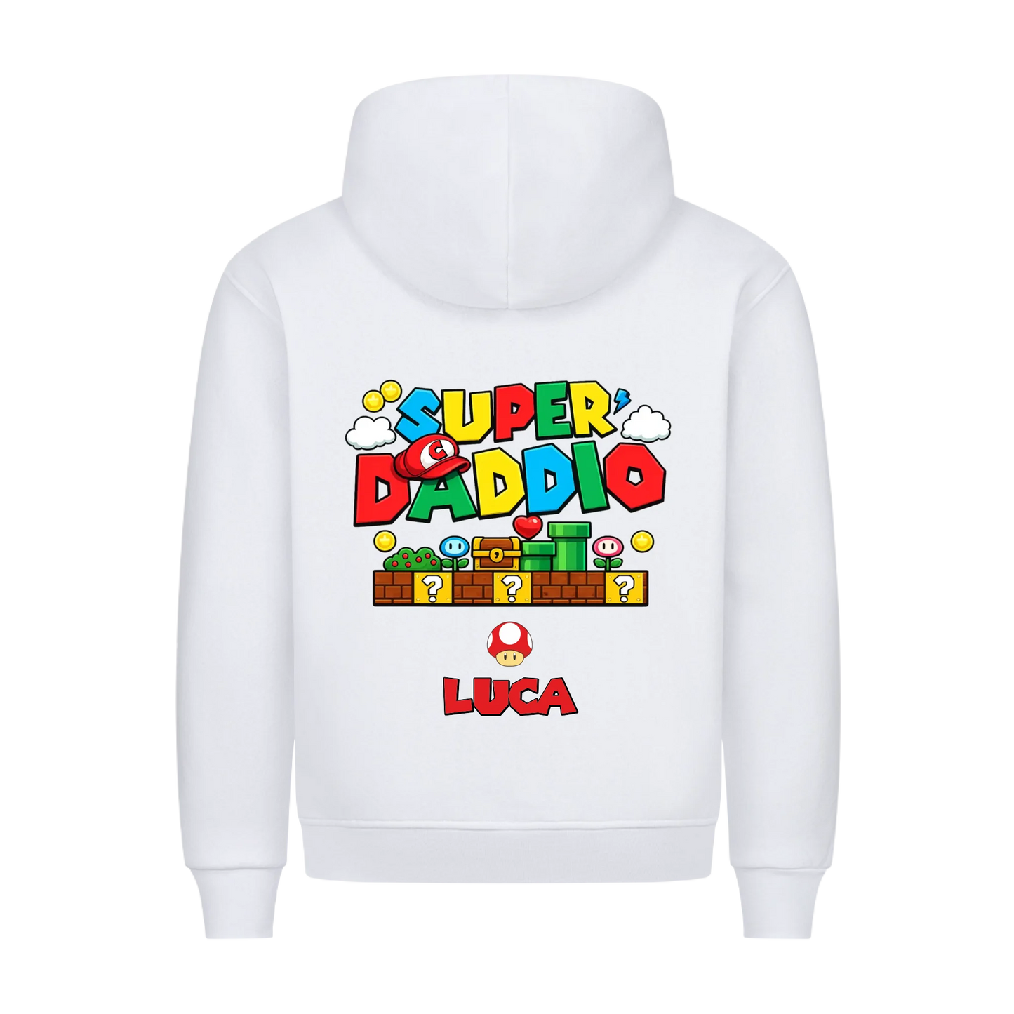 Super Daddio - Hoodie Rückendruck