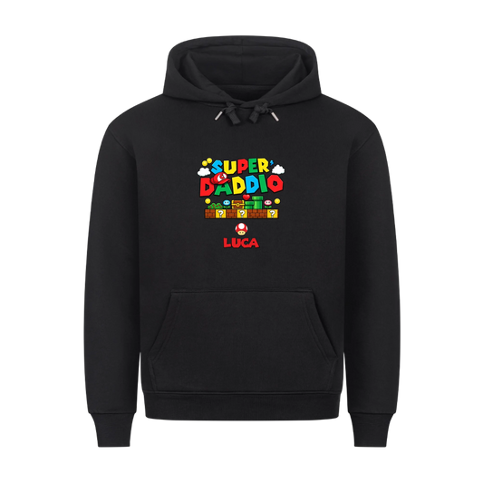 Super Daddio - Premium Hoodie - Frontdruck