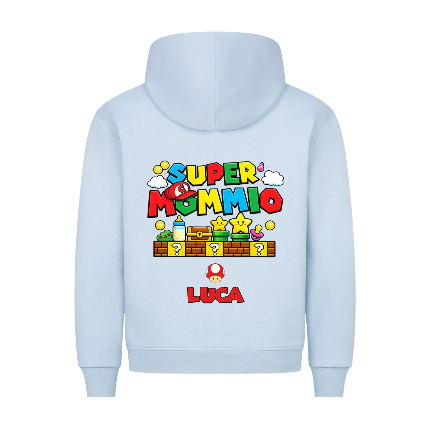 Super Mommio - Hoodie Rückendruck
