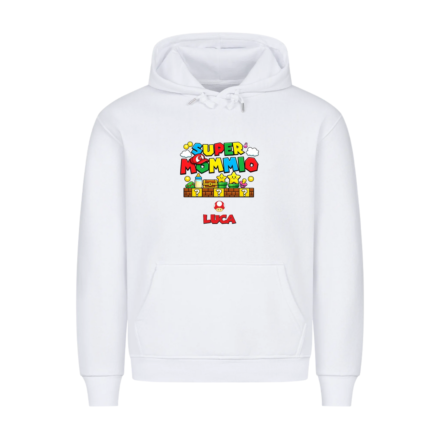 Super Mommio - Premium Hoodie - Frontdruck