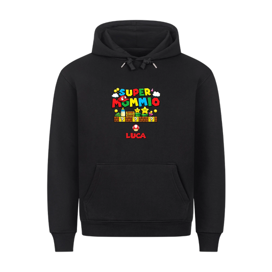 Super Mommio - Premium Hoodie - Frontdruck