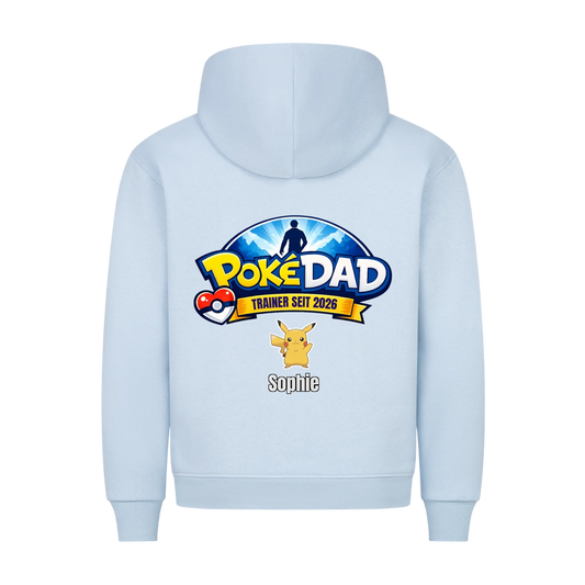 Poke Dad - Premium Hoodie Rückendruck