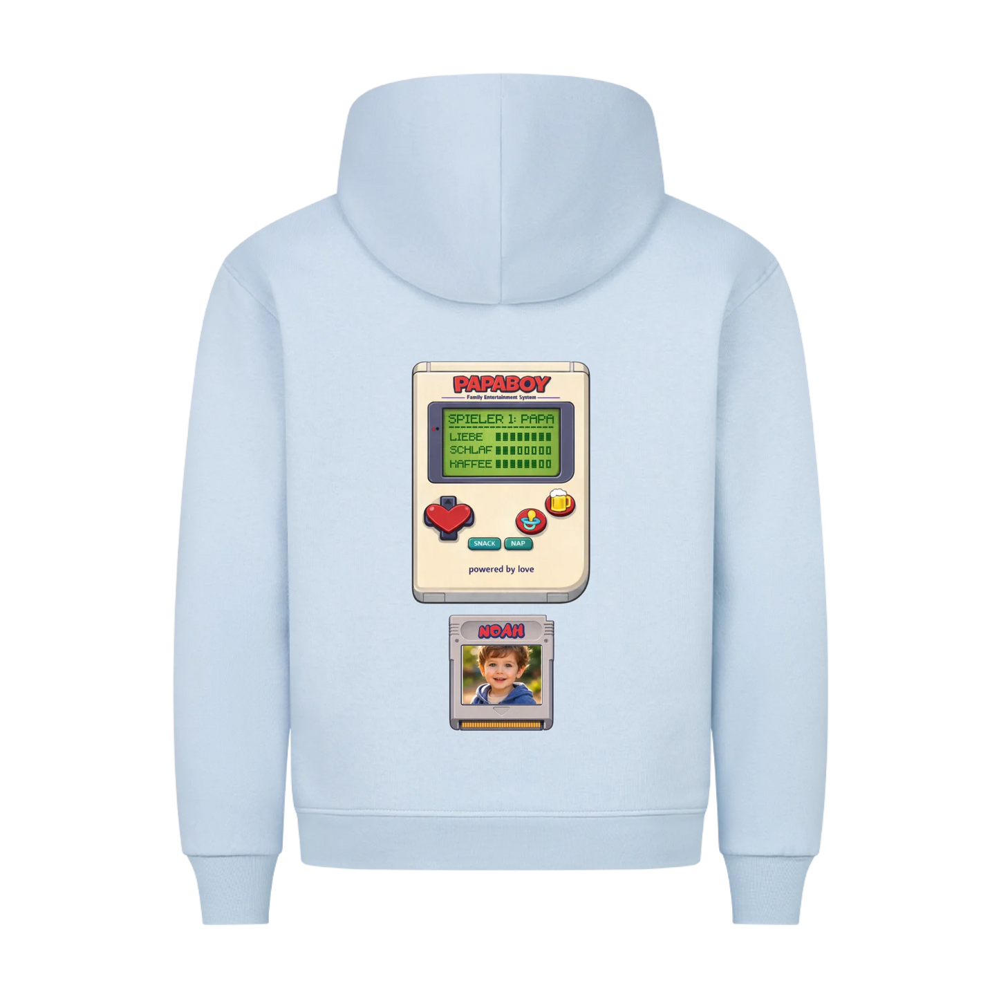 PAPABOY - Premium Hoodie Rückendruck