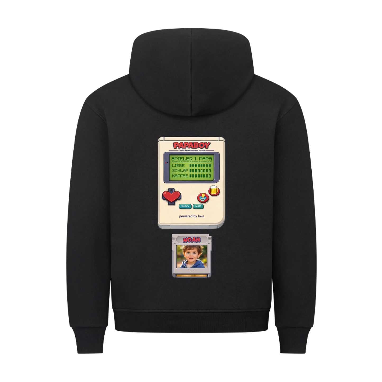 PAPABOY - Premium Hoodie Rückendruck