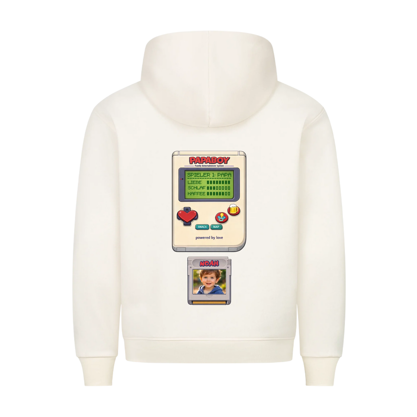 PAPABOY - Premium Hoodie Rückendruck