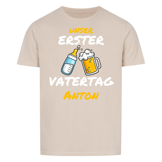 Unser erster Vatertag -- T-Shirt Unisex