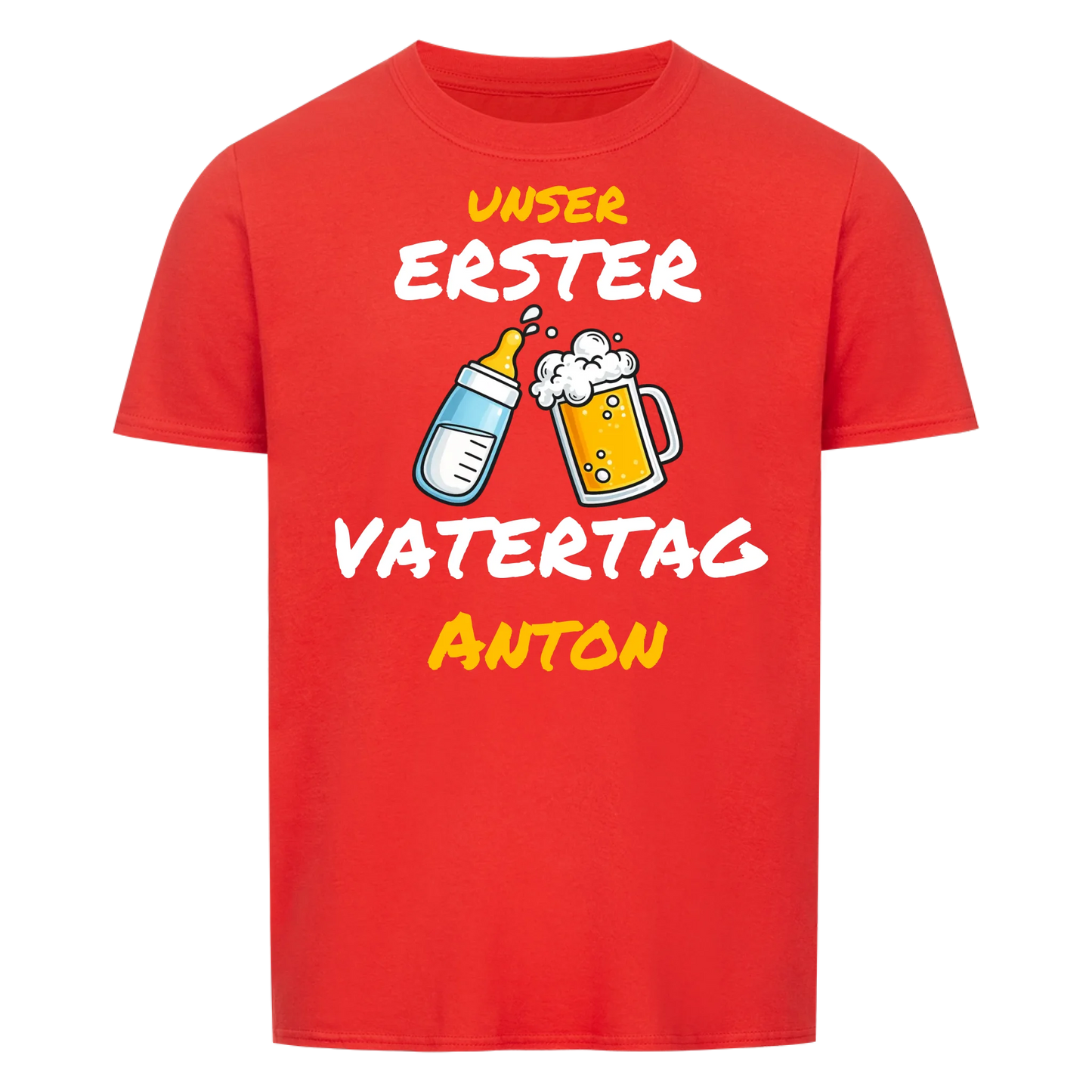 Unser erster Vatertag -- T-Shirt Unisex
