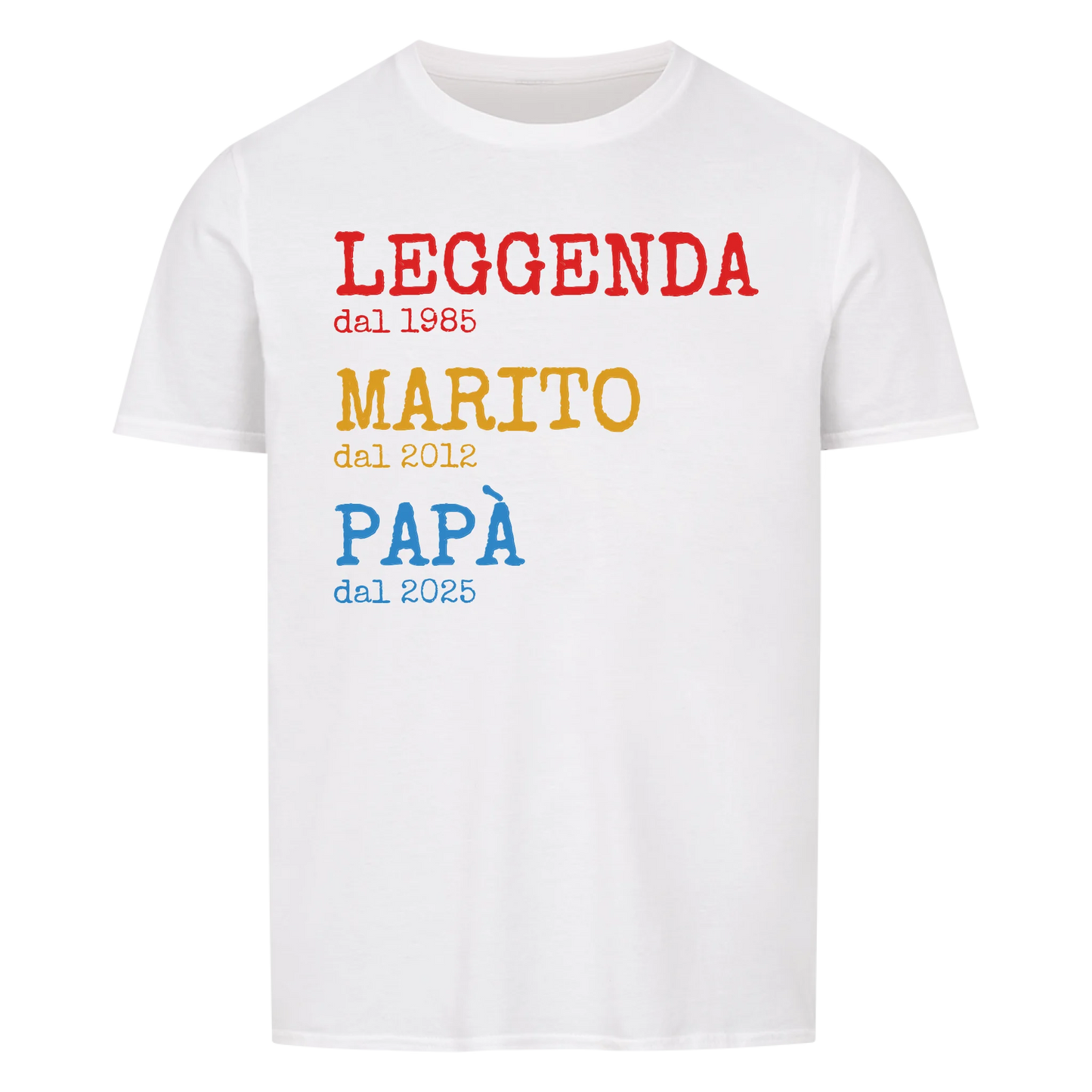 leggenda marito papà -- T-Shirt Unisex