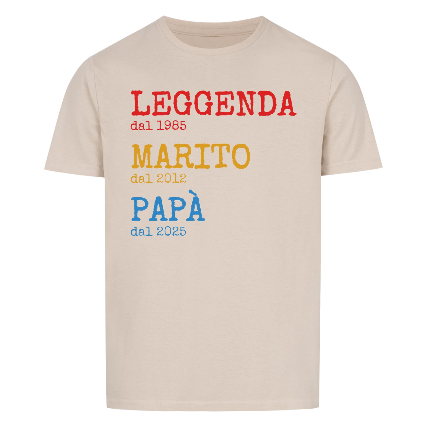 leggenda marito papà -- T-Shirt Unisex