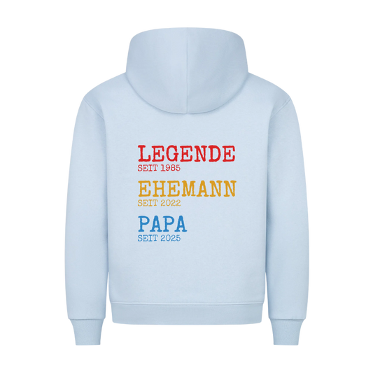 Legende Ehemann Papa -- Premium Hoodie